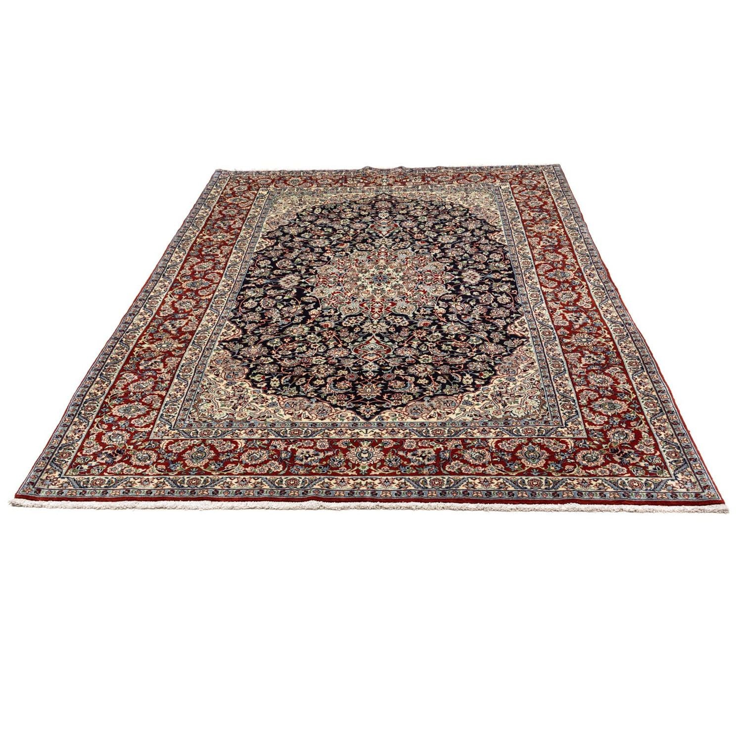 Tapis persan - Royal - 325 x 217 cm - bleu foncé