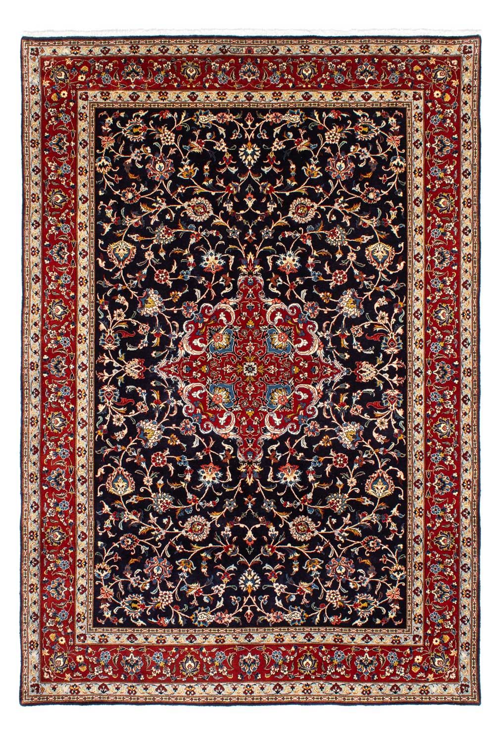 Tapis persan - Royal - 302 x 202 cm - bleu foncé