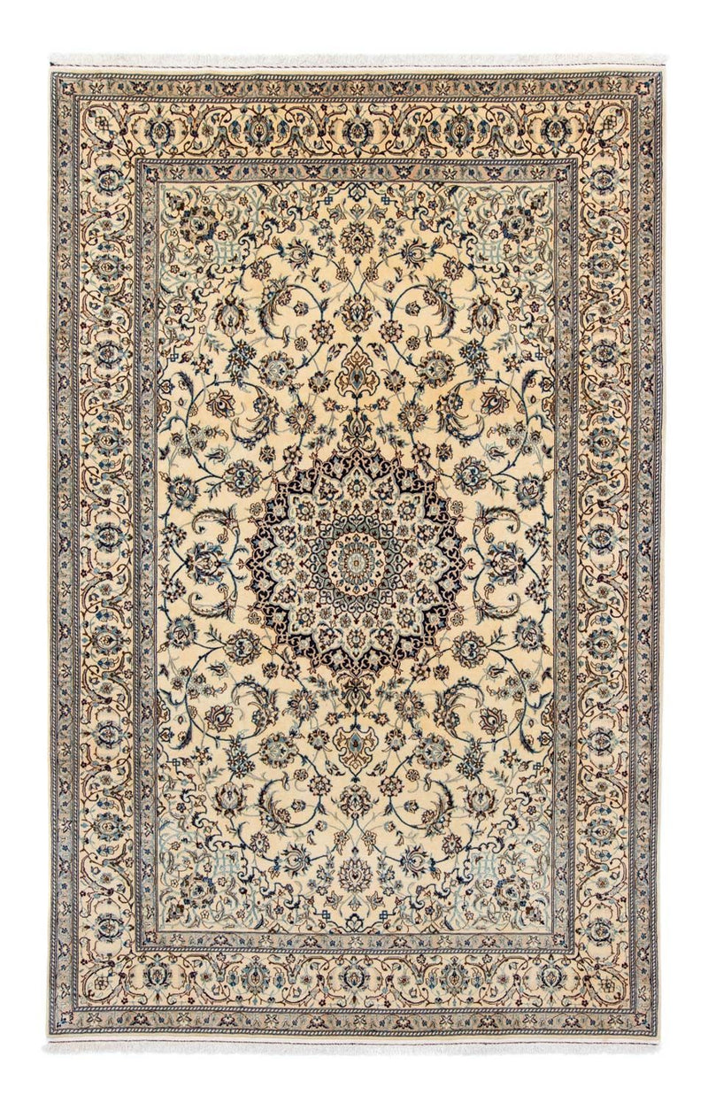 Tapis persan - Nain - Royal - 310 x 202 cm - beige