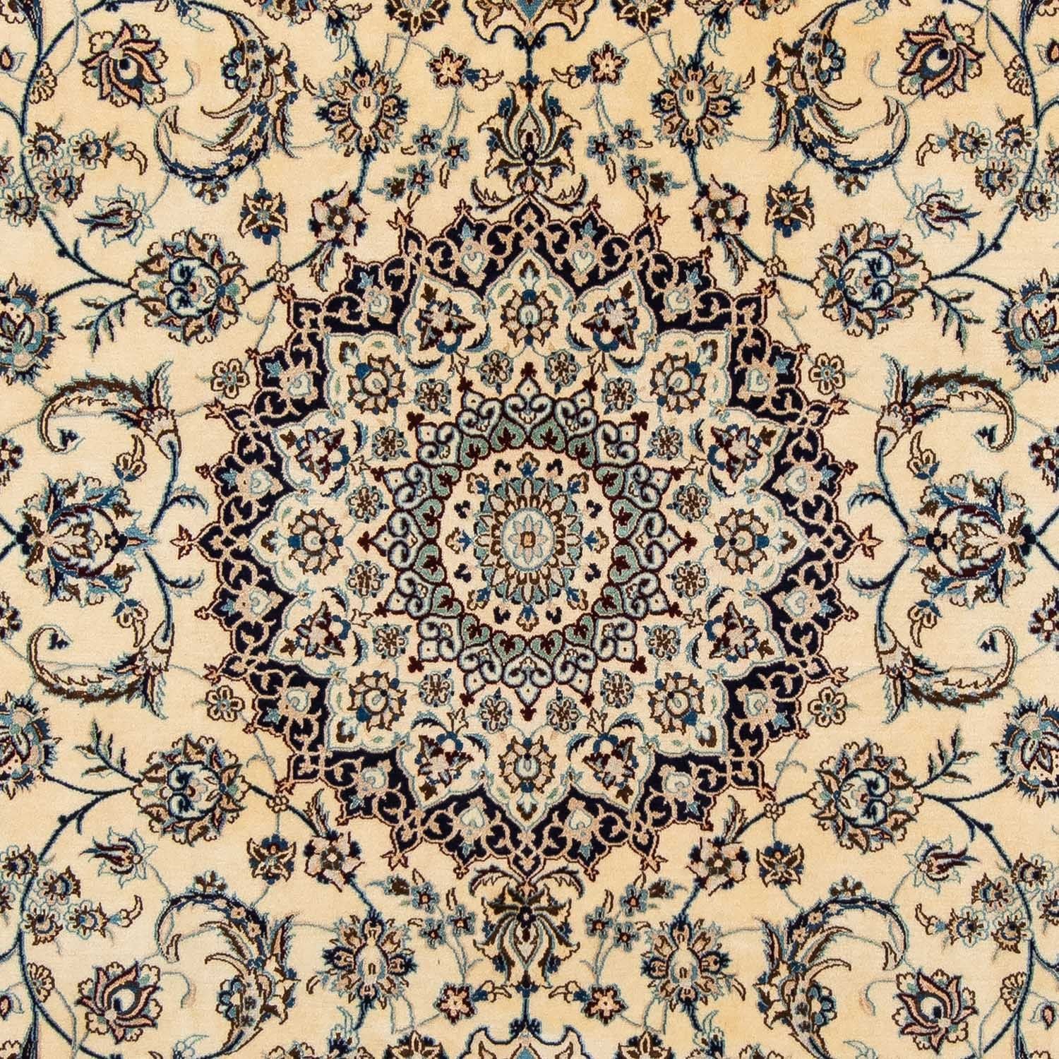 Tapis persan - Nain - Royal - 310 x 202 cm - beige