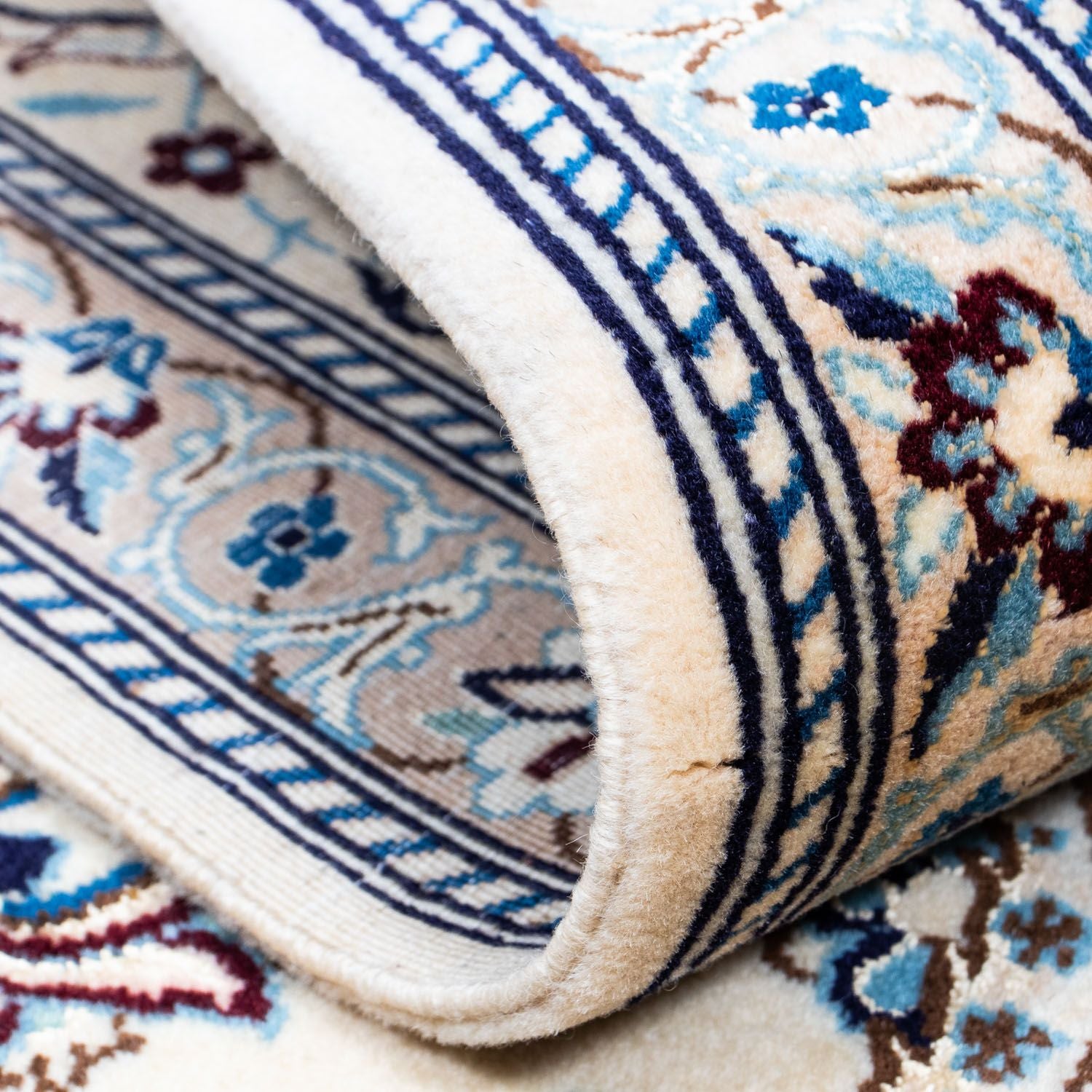 Tapis persan - Nain - Royal - 310 x 202 cm - beige