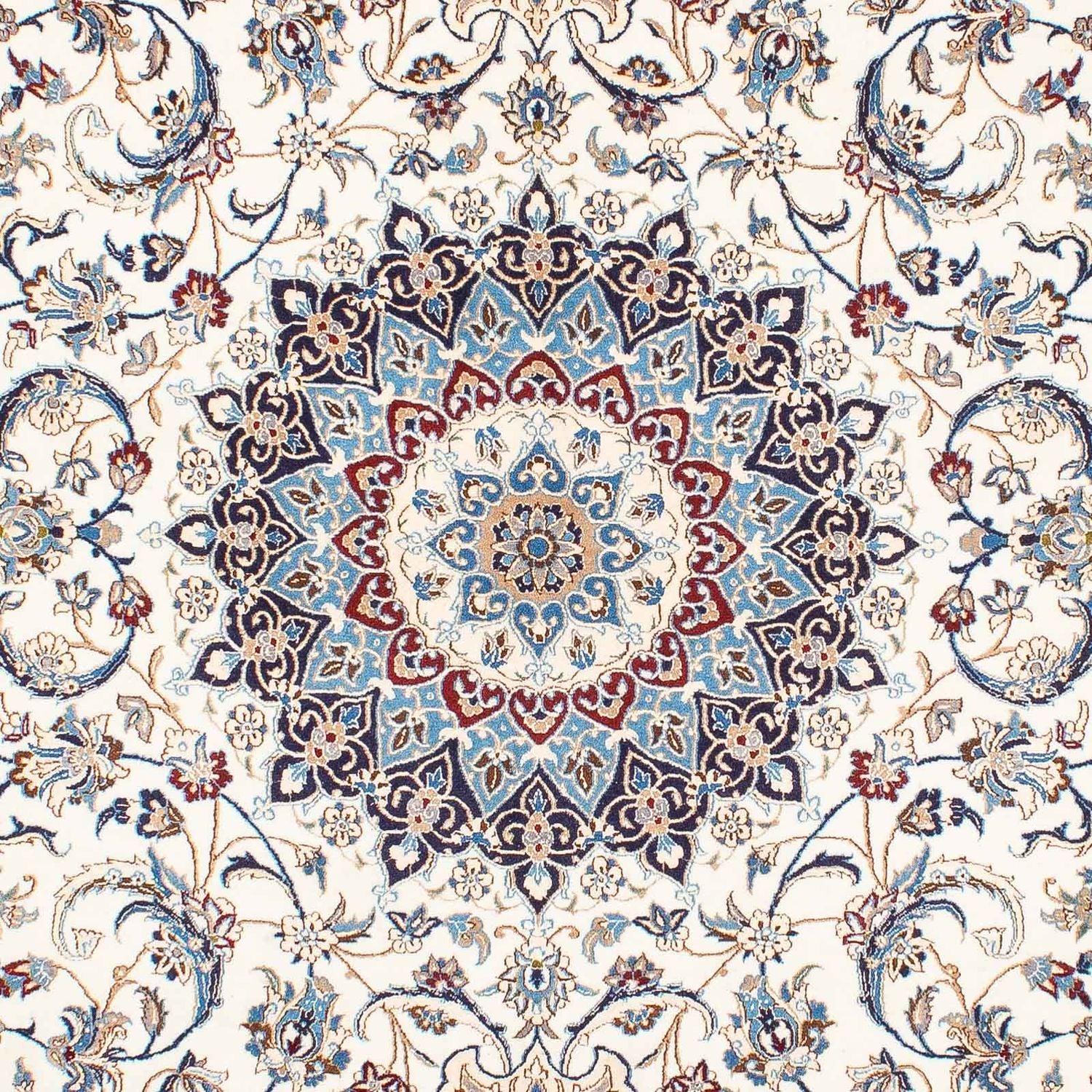 Tapis persan - Nain - Premium - 263 x 172 cm - beige