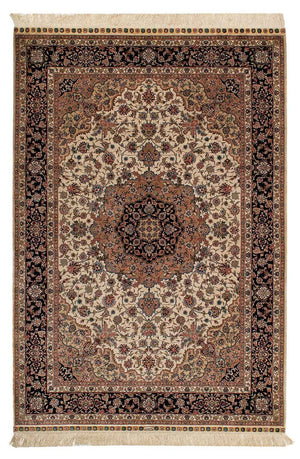 Tapis en soie - Soie chinoise - 183 x 122 cm - rouge foncé