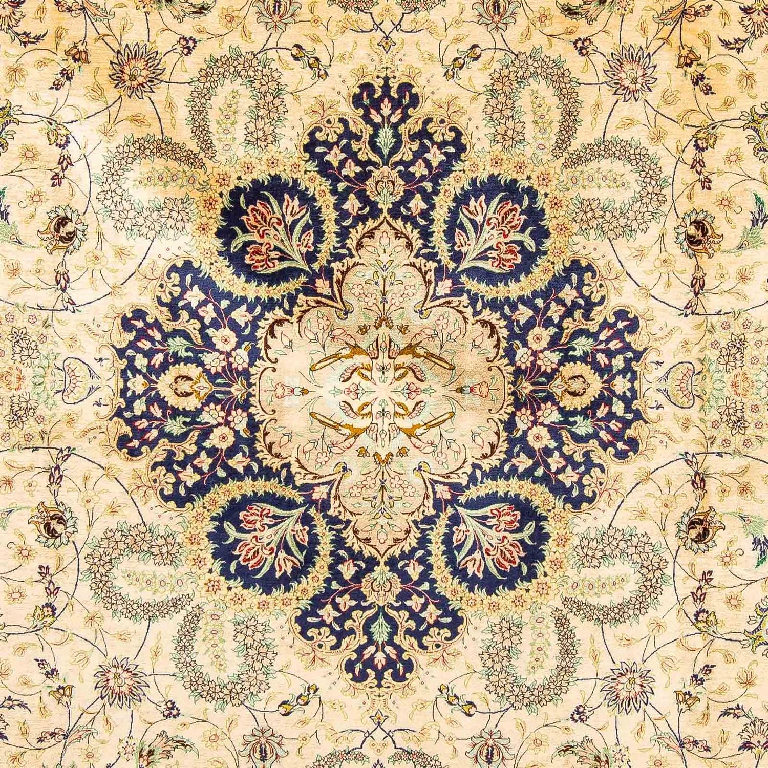 Tapis persan - Ghom - 324 x 198 cm - beige