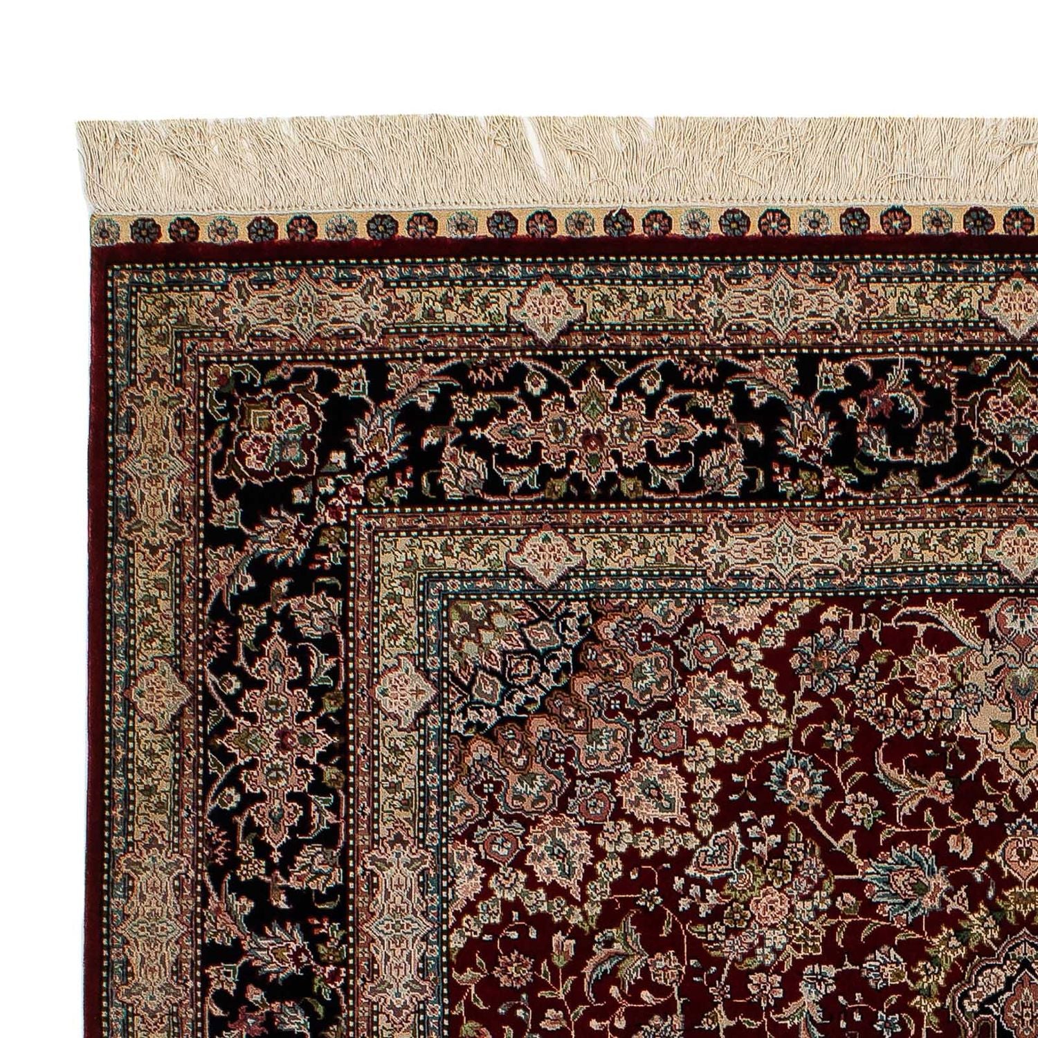 Tapis en soie - Soie chinoise - 183 x 122 cm - rouge foncé