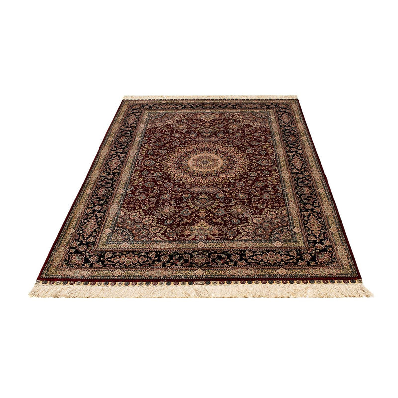 Tapis en soie - Soie chinoise - 183 x 122 cm - rouge foncé