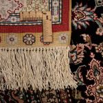 Tapis en soie - Soie chinoise - 183 x 122 cm - rouge foncé