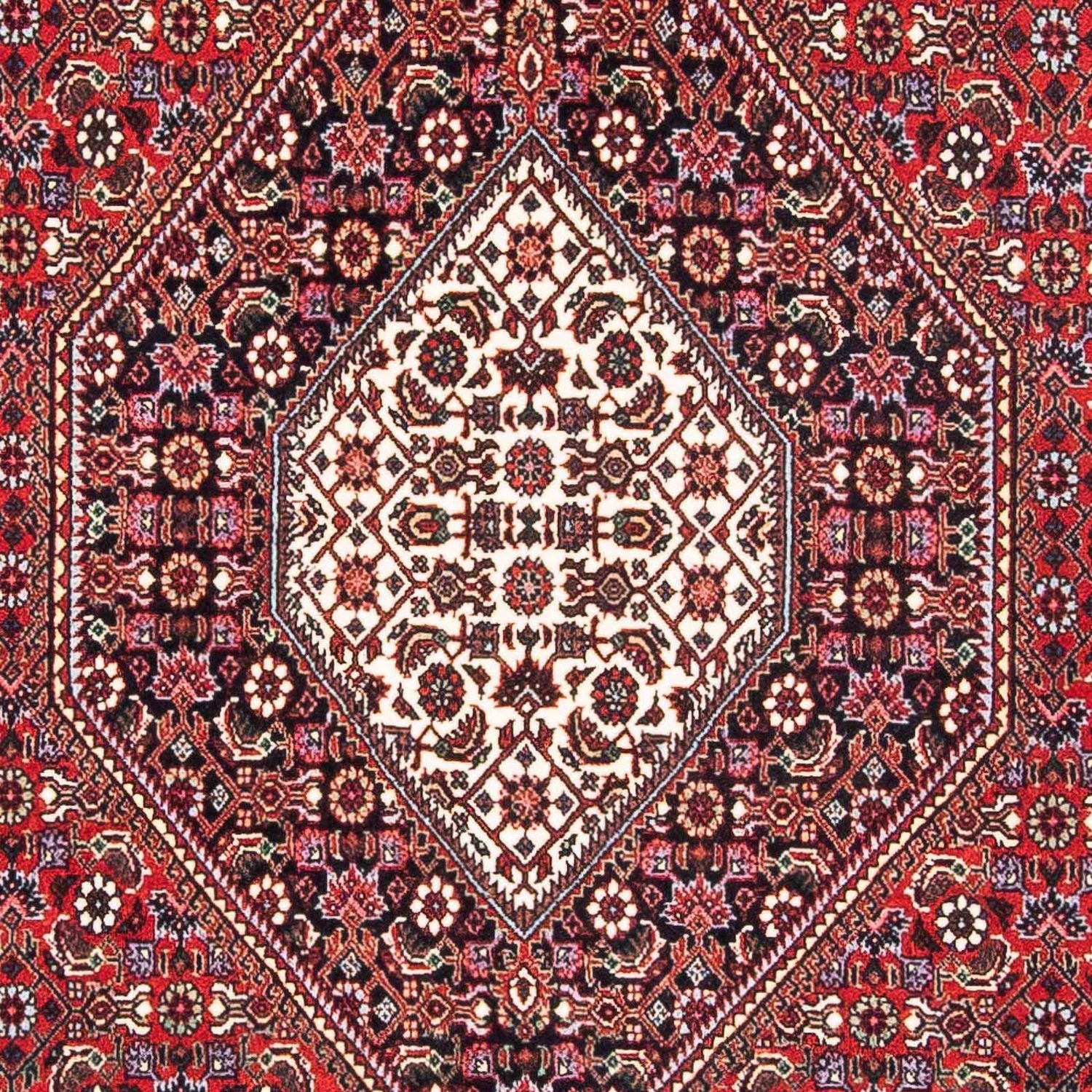 Tapis persan - Bidjar - 192 x 110 cm - rouge