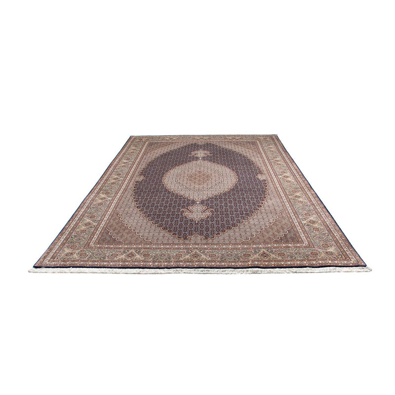 Tapis persan - Tabriz - 290 x 204 cm - bleu foncé