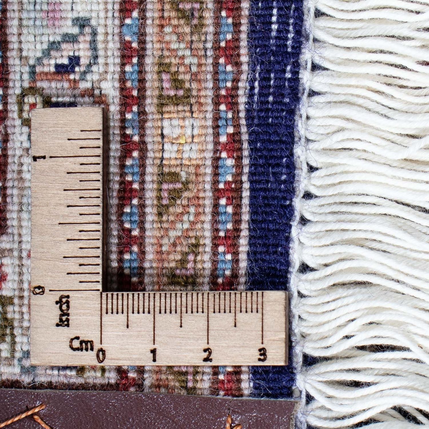 Tapis persan - Tabriz - 290 x 204 cm - bleu foncé