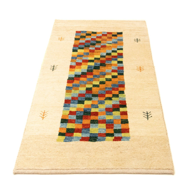 Tapis Gabbeh - Persan - 140 x 68 cm - multicolore