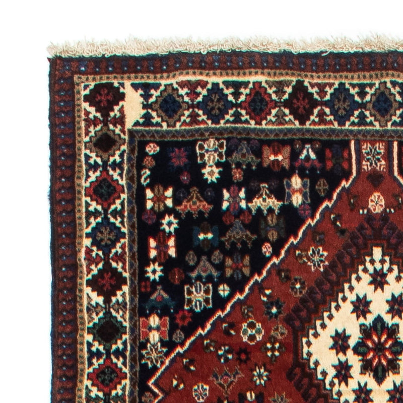 Tapis de couloir Tapis persan - Nomadic - 382 x 83 cm - rouge foncé
