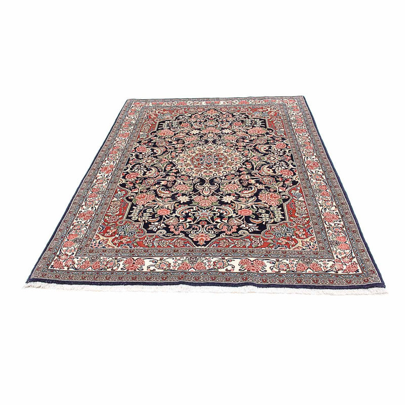 Tapis persan - Bidjar - 207 x 140 cm - bleu foncé