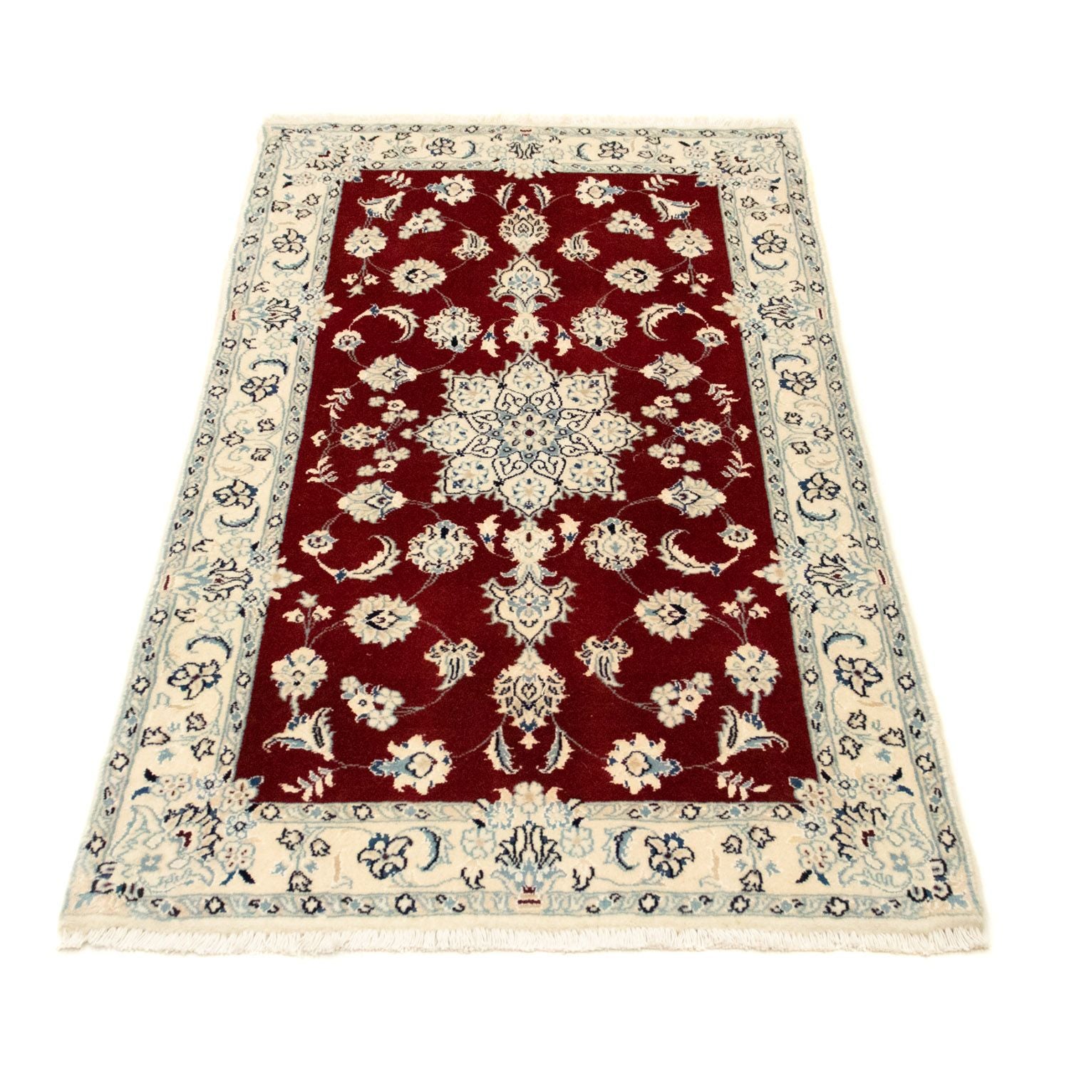 Tapis persan - Nain - Royal - 128 x 75 cm - rouge