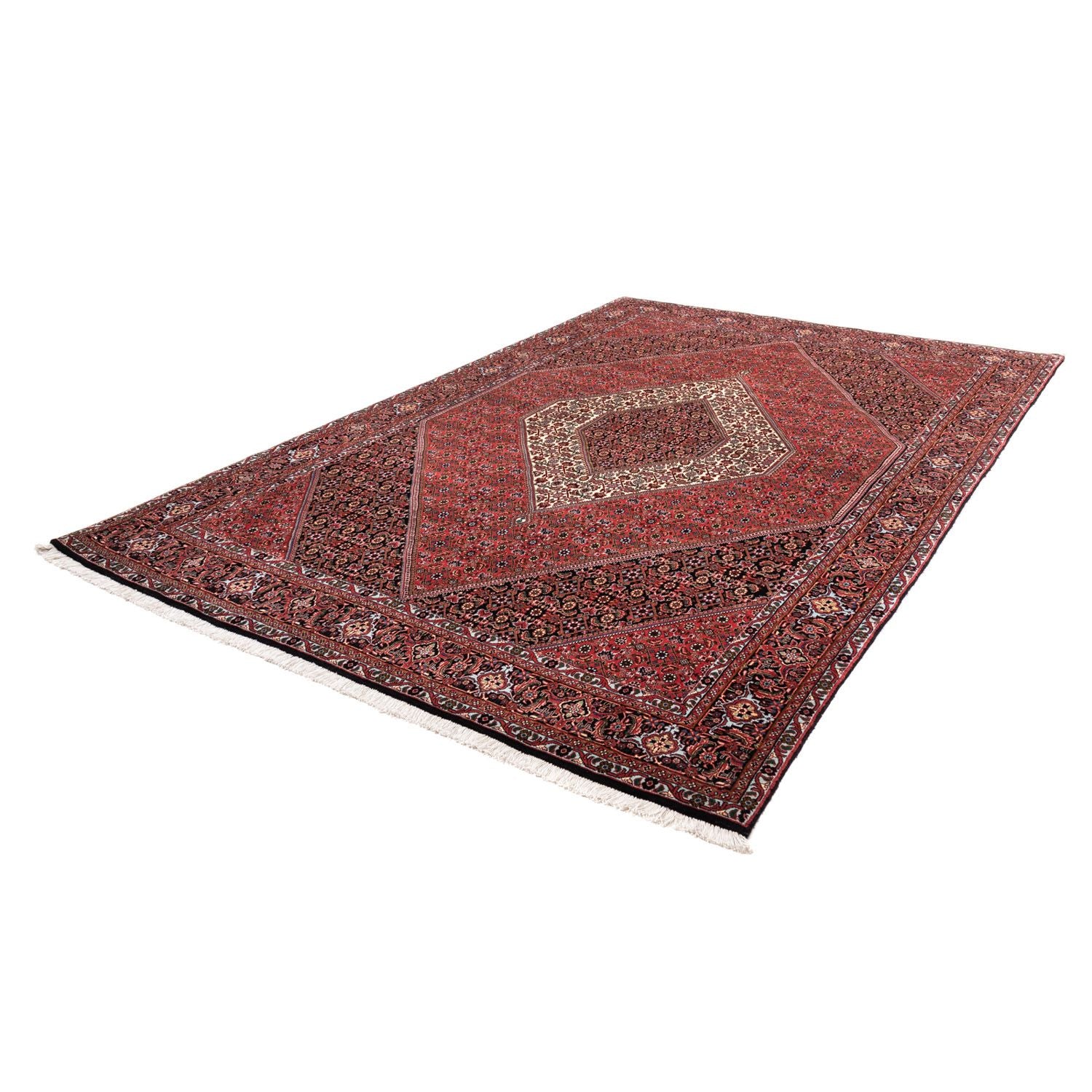 Tapis persan - Bidjar - 300 x 200 cm - rouge