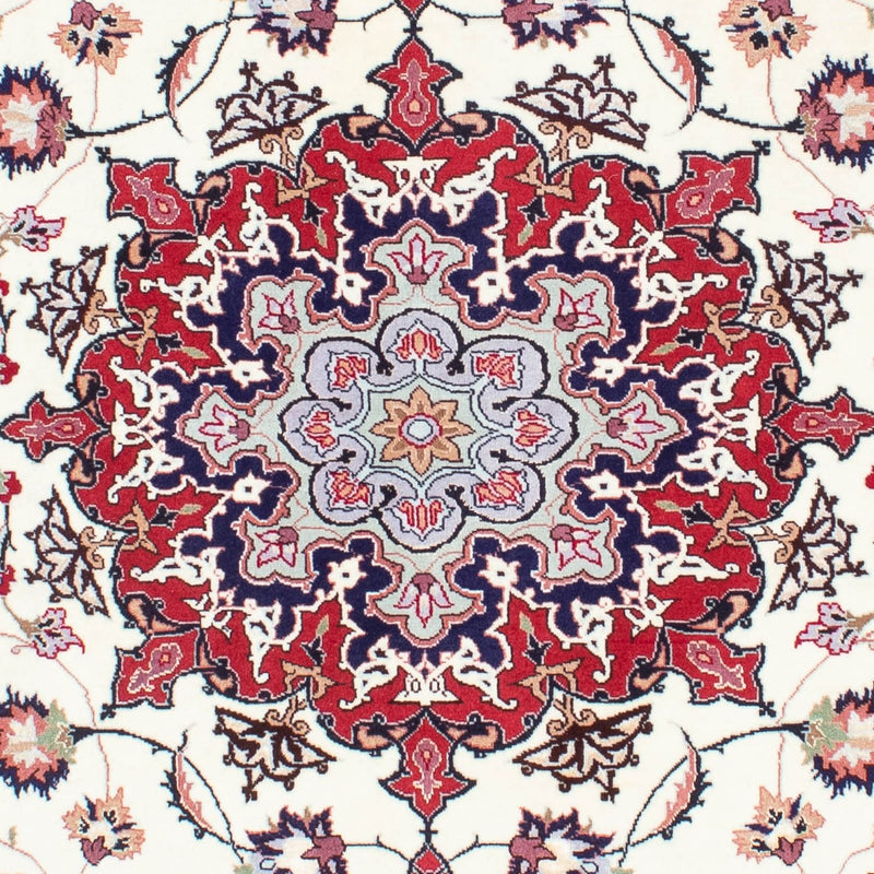 Tapis persan - Tabriz - Royal - 200 x 154 cm - beige