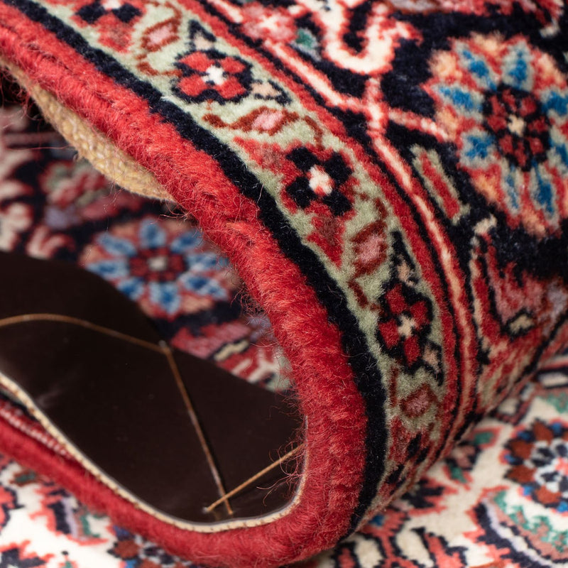Tapis de couloir Tapis persan - Bidjar - 210 x 87 cm - rouge