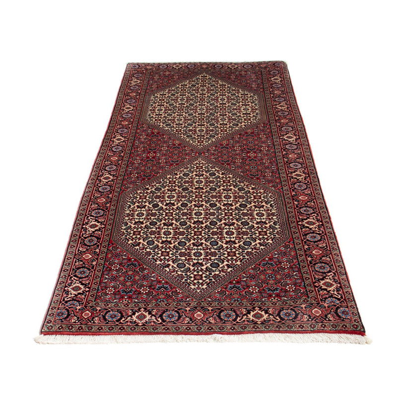 Tapis de couloir Tapis persan - Bidjar - 210 x 87 cm - rouge