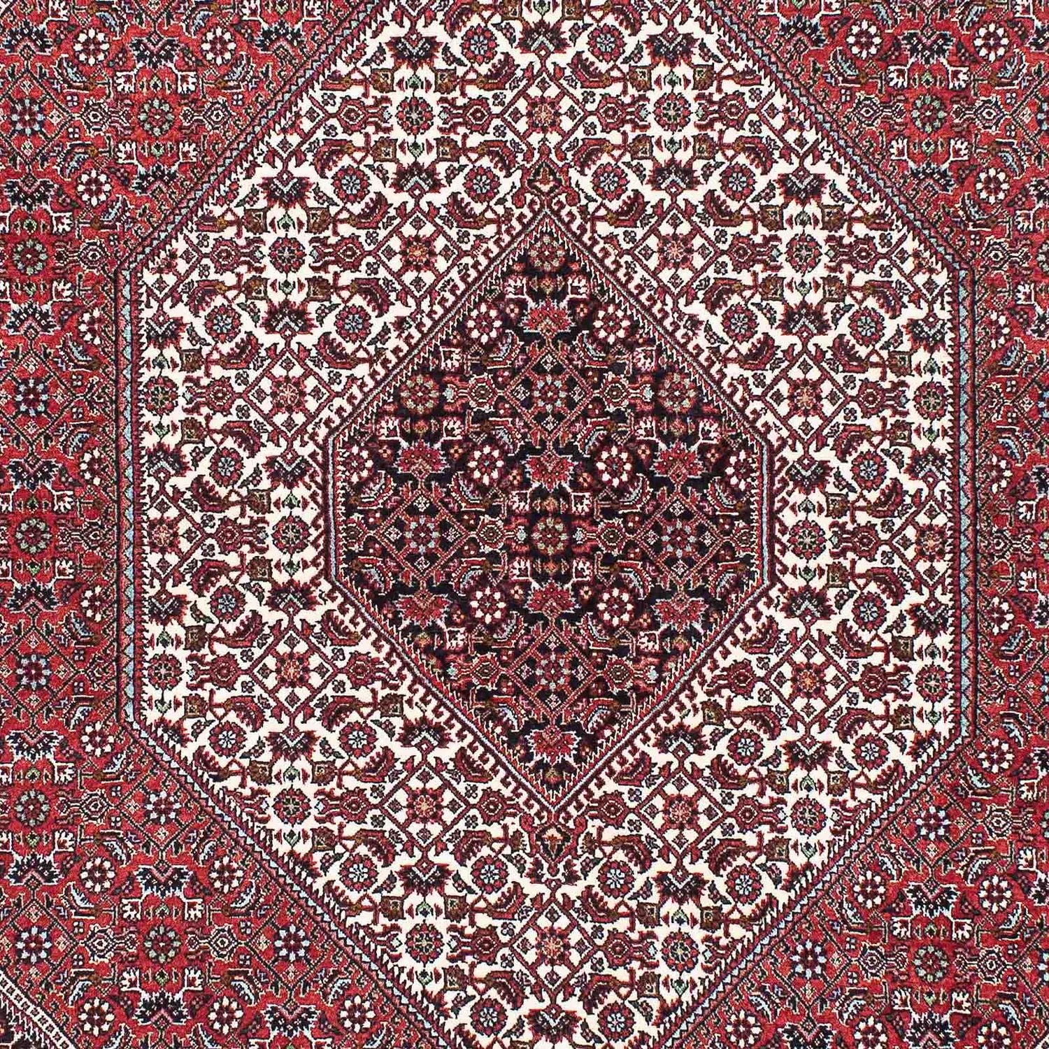 Tapis persan - Bidjar - 220 x 142 cm - rouge