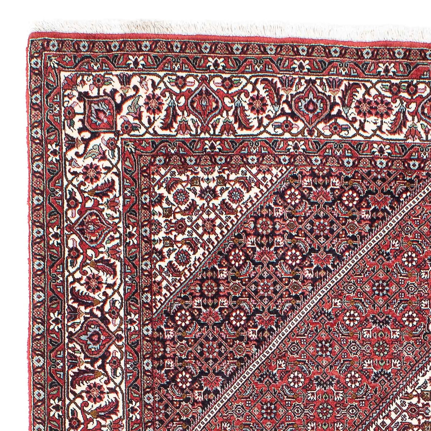 Tapis persan - Bidjar - 220 x 142 cm - rouge