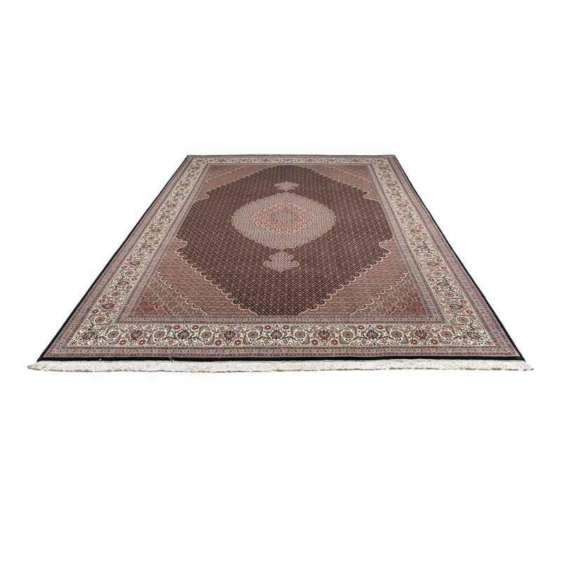 Tapis persan - Tabriz - 308 x 200 cm - bleu foncé