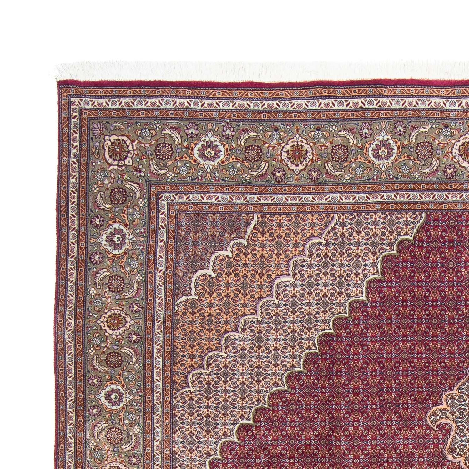 Tapis persan - Tabriz - 295 x 202 cm - rouge