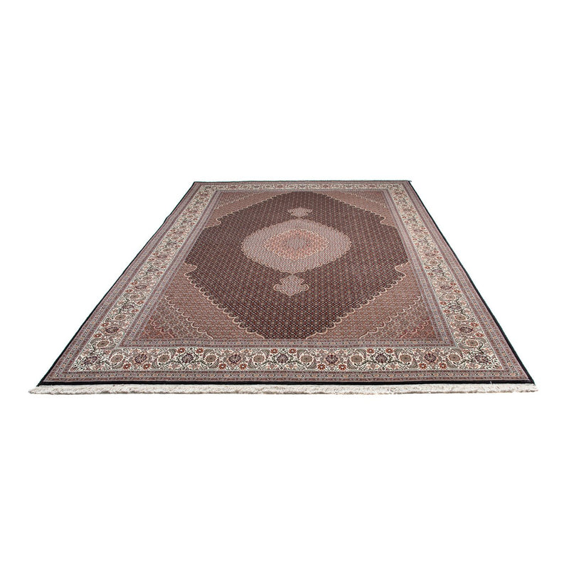 Tapis persan - Tabriz - 308 x 200 cm - bleu foncé
