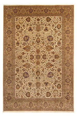 Tapis vintage - 433 x 306 cm - marron clair