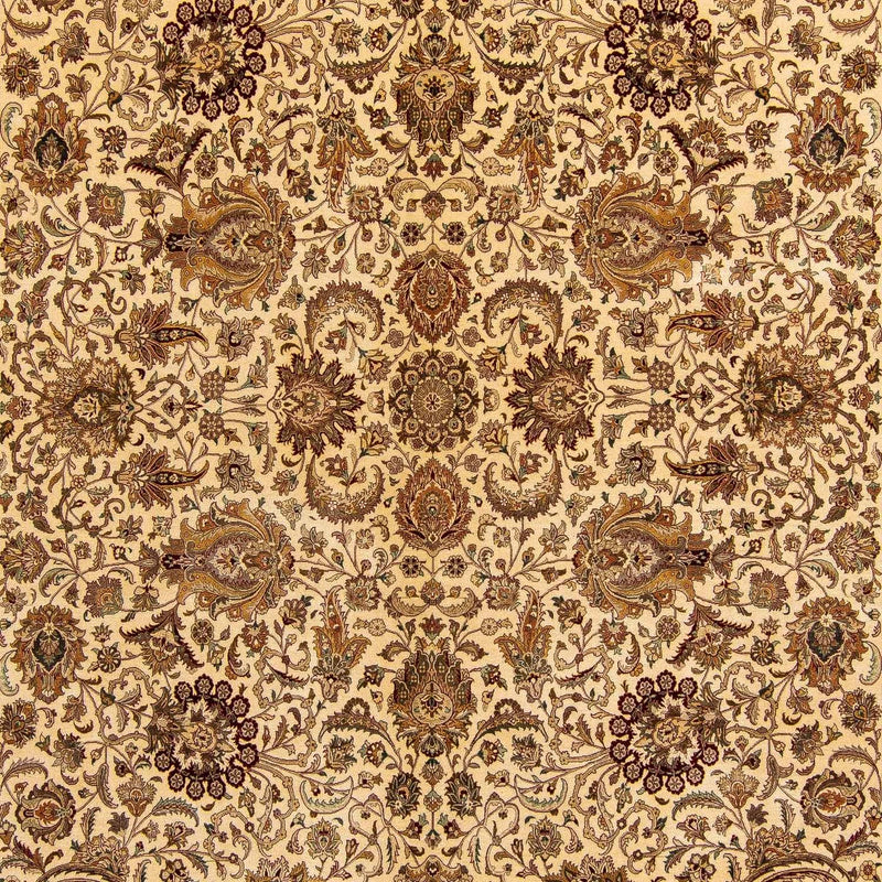 Tapis vintage - 433 x 306 cm - marron clair