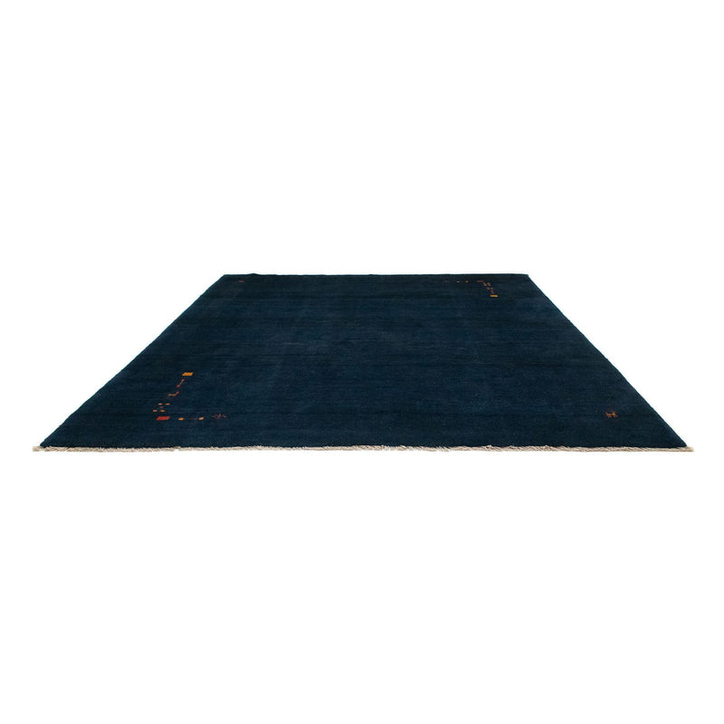 Tapis Gabbeh - Persan carré  - 295 x 278 cm - bleu foncé