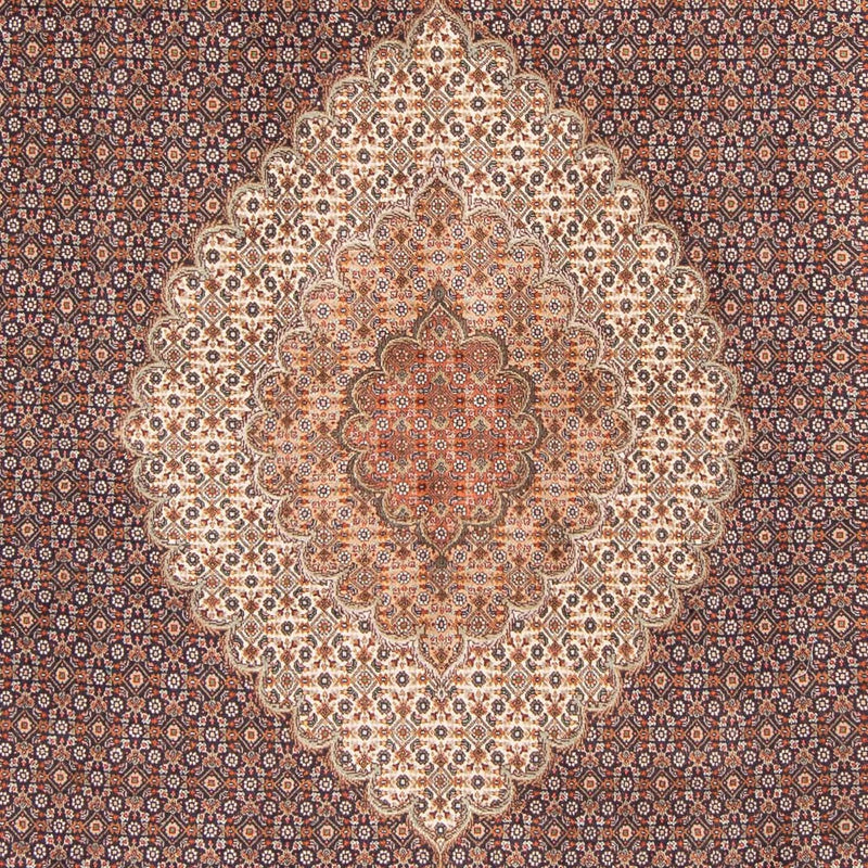 Tapis persan - Tabriz - 304 x 202 cm - marron clair