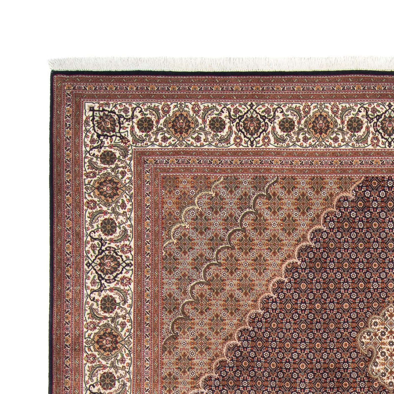 Tapis persan - Tabriz - 304 x 202 cm - marron clair