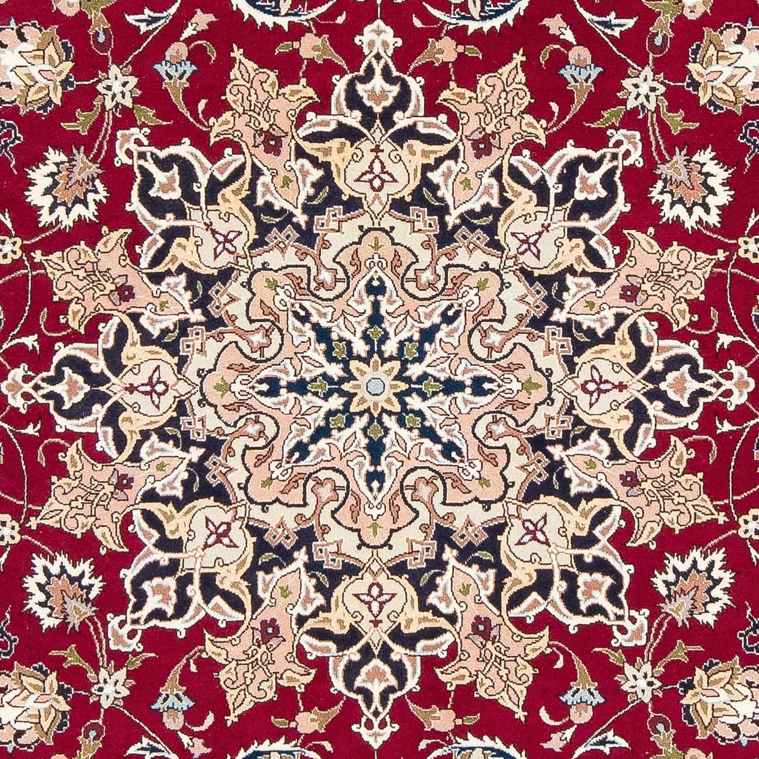 Tapis persan - Tabriz - Royal - 293 x 202 cm - rouge foncé