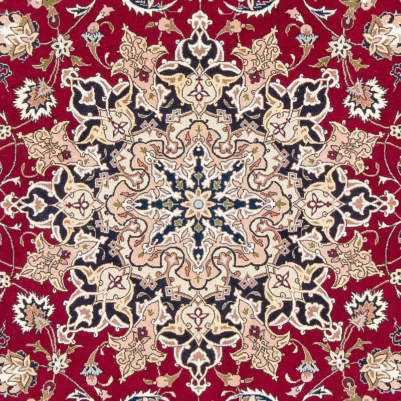Tapis persan - Tabriz - Royal - 293 x 202 cm - rouge foncé