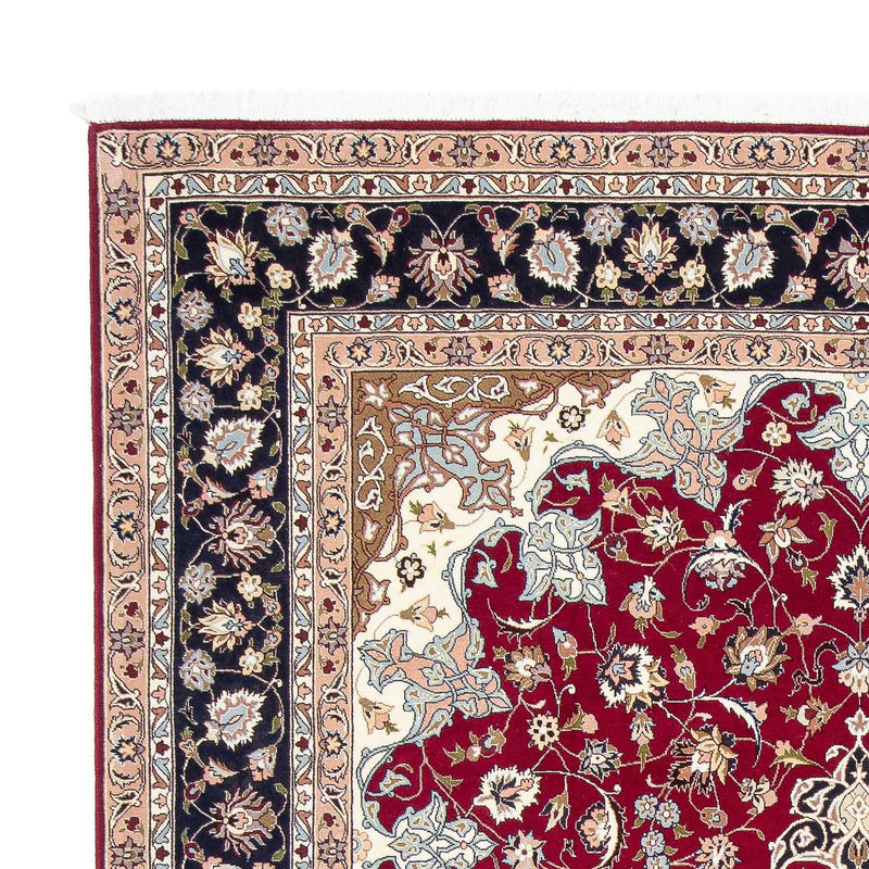 Tapis persan - Tabriz - Royal - 293 x 202 cm - rouge foncé