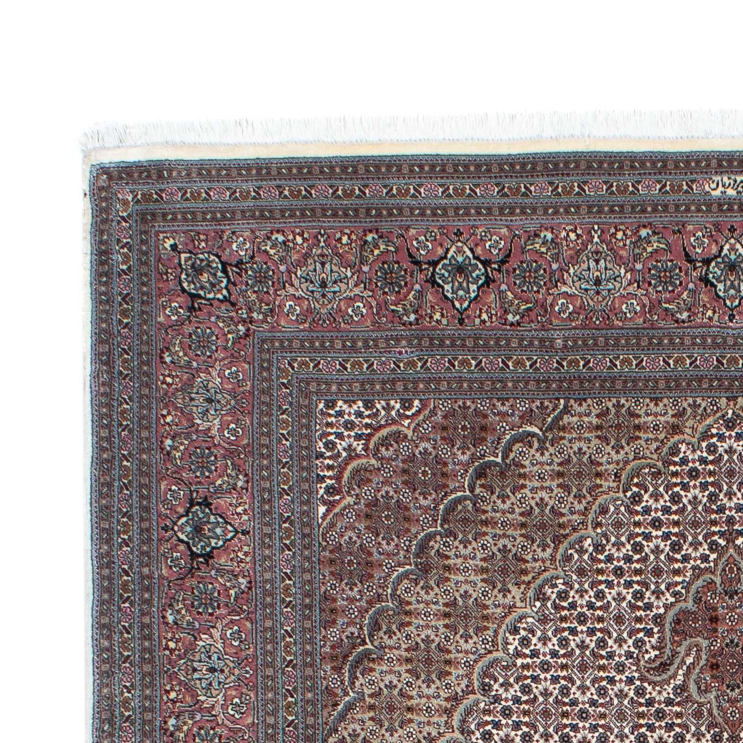 Tapis persan - Tabriz - 209 x 153 cm - multicolore