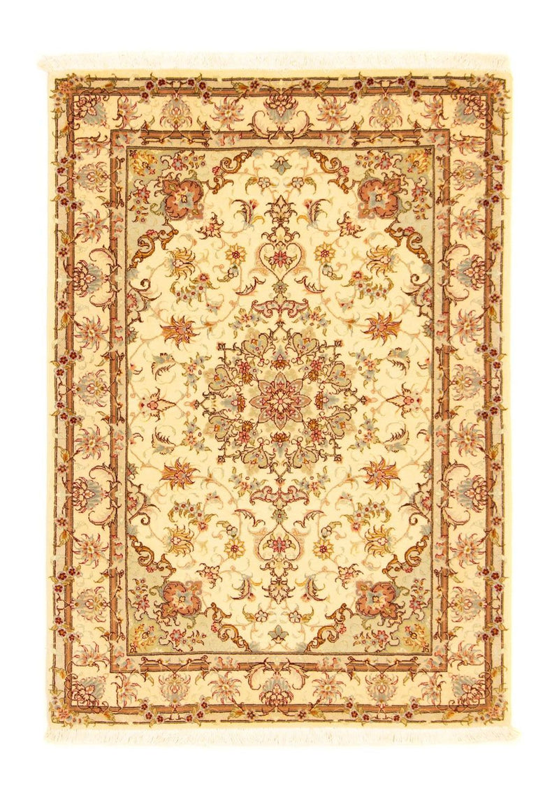 Tapis persan - Tabriz - Royal - 145 x 100 cm - beige