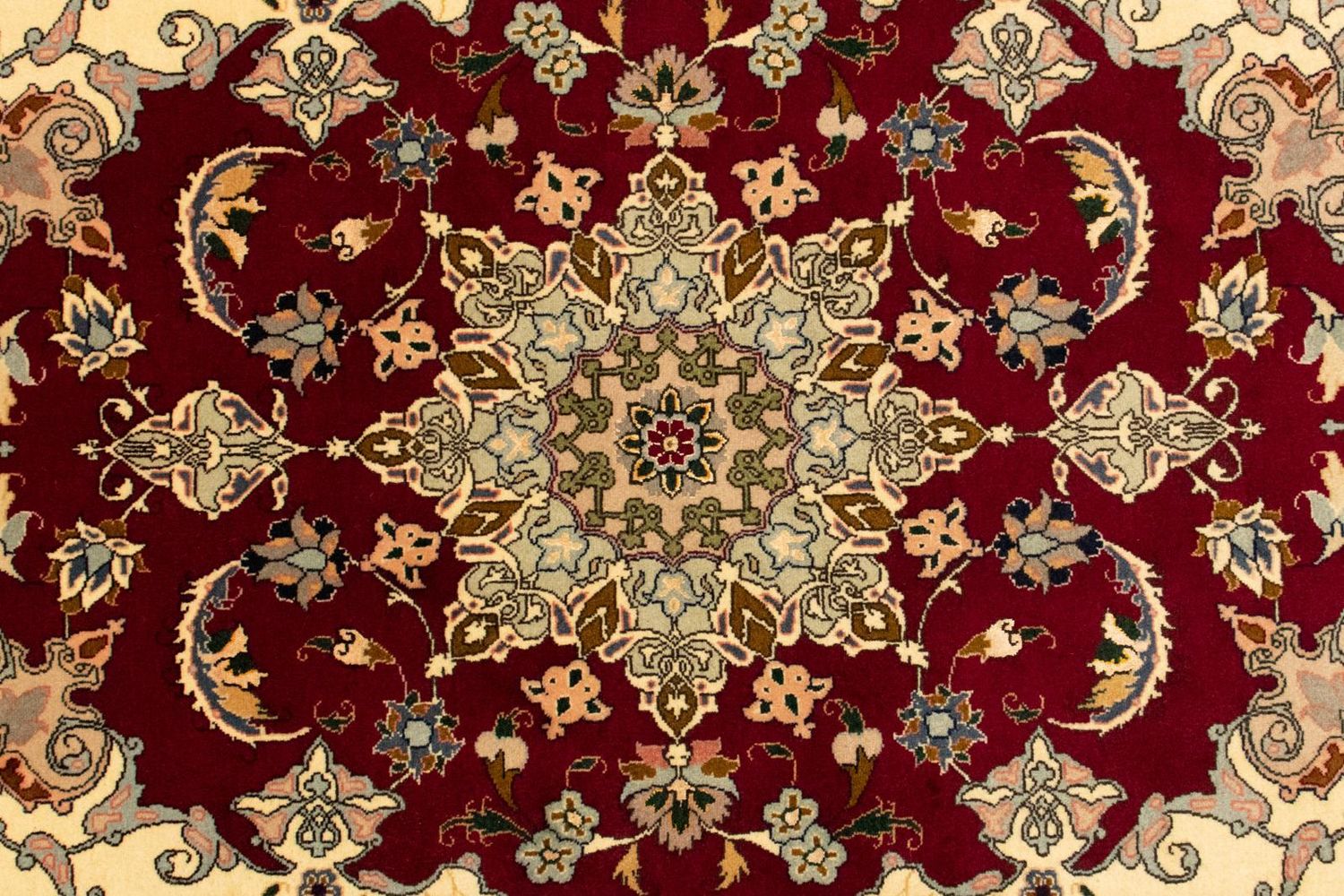 Tapis persan - Tabriz - Royal - 146 x 100 cm - rouge