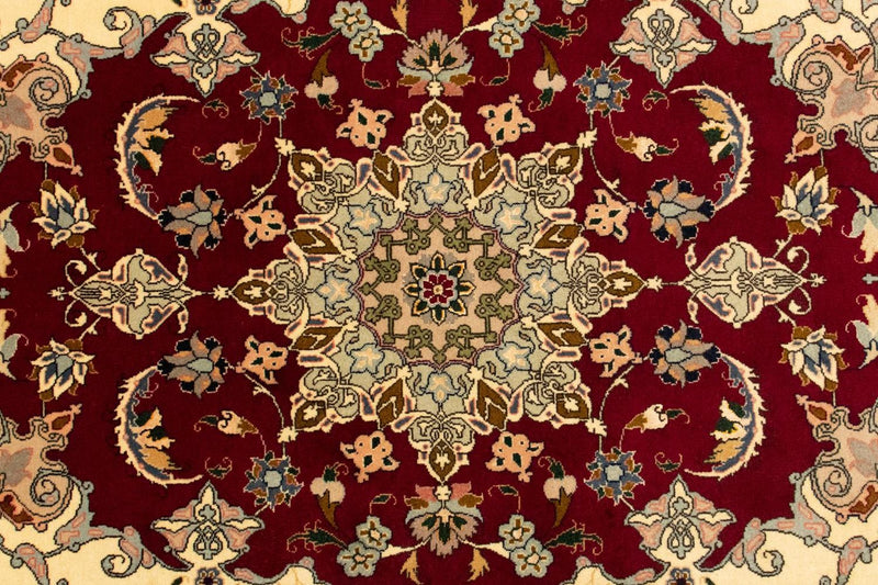 Tapis persan - Tabriz - Royal - 146 x 100 cm - rouge