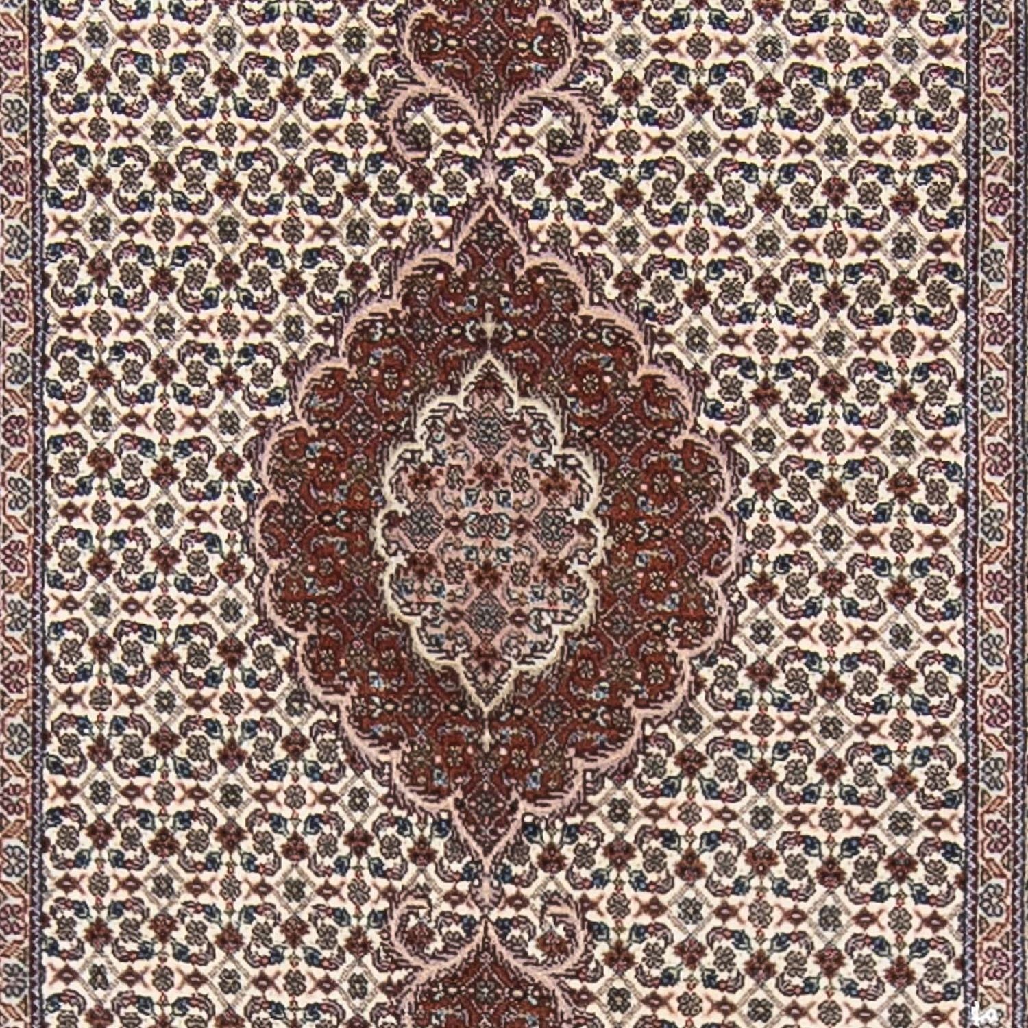 Tapis de couloir Tapis persan - Tabriz - 402 x 82 cm - multicolore