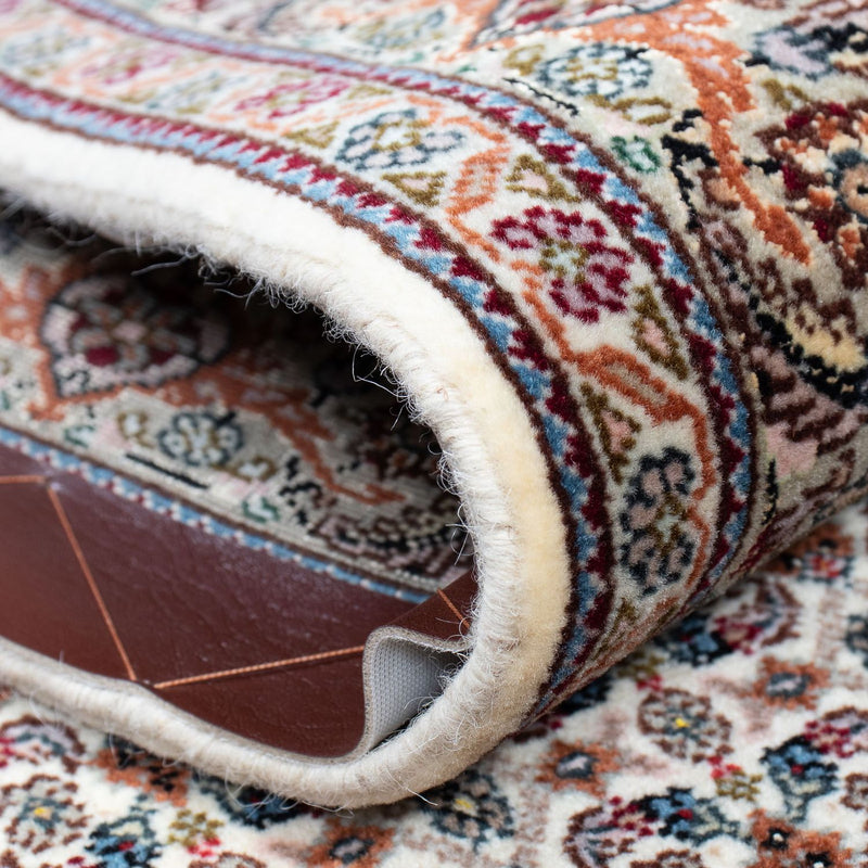 Tapis de couloir Tapis persan - Tabriz - 402 x 82 cm - multicolore