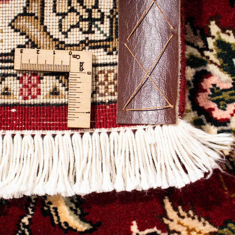 Tapis de couloir Tapis persan - Tabriz - Royal - 316 x 75 cm - rouge foncé