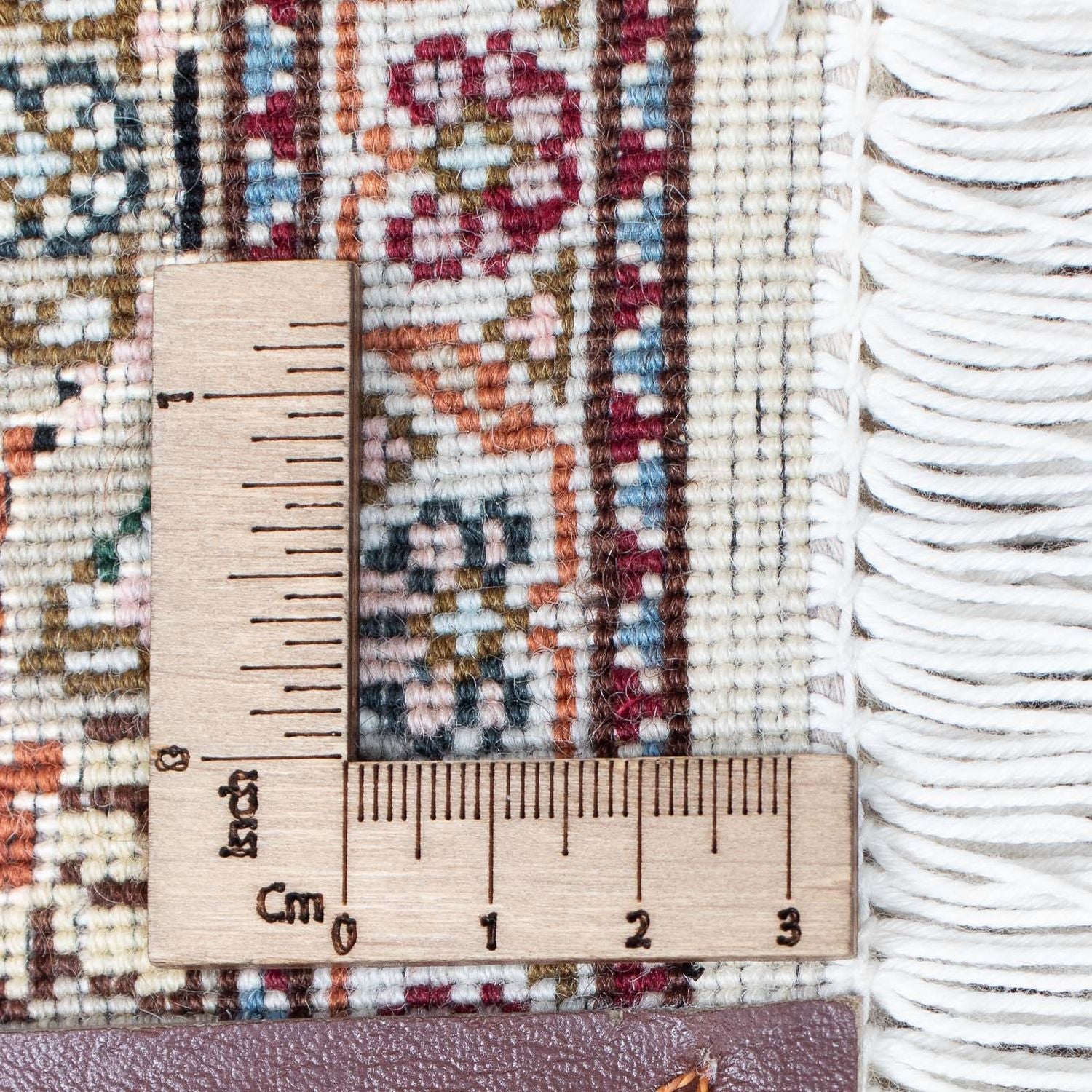 Tapis de couloir Tapis persan - Tabriz - 401 x 84 cm - multicolore