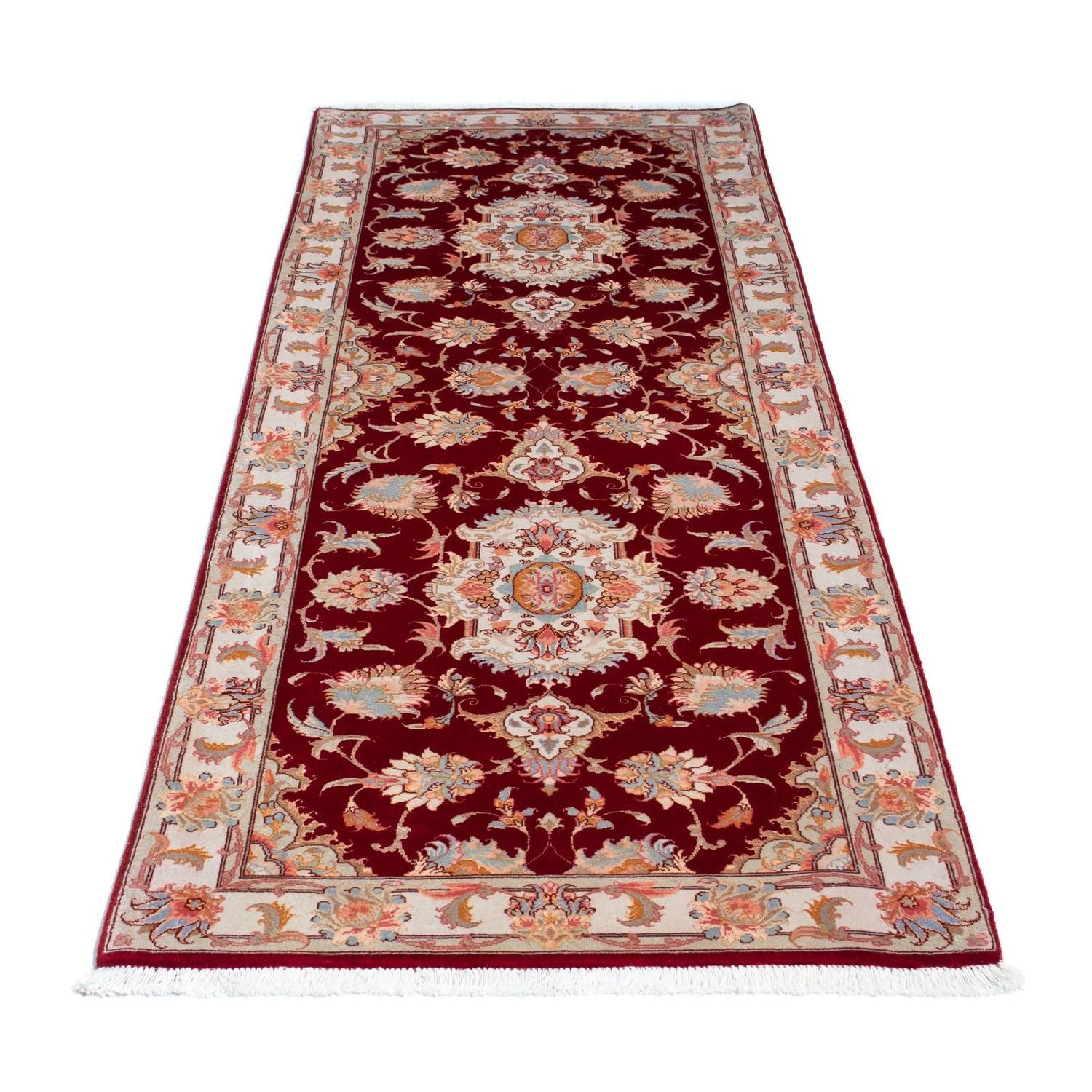 Perserteppich - Täbriz - Royal 208 x 80 cm Teppich Läufer