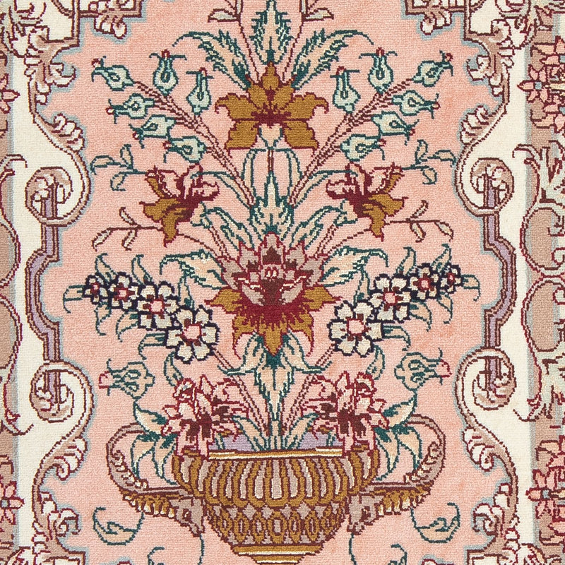Tapis persan - Tabriz - Royal - 92 x 59 cm - rouge clair