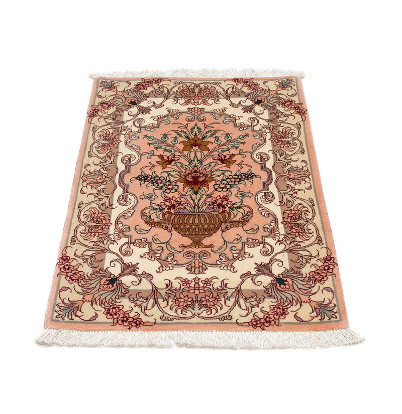 Tapis persan - Tabriz - Royal - 92 x 59 cm - rouge clair