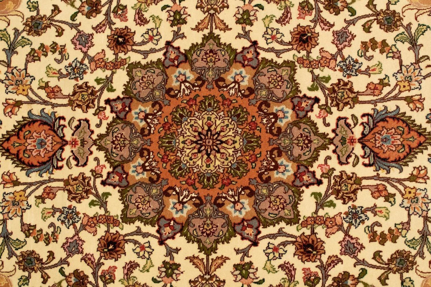 Tapis persan - Tabriz - Royal - 158 x 102 cm - beige