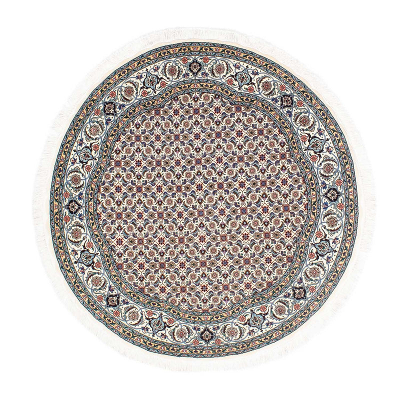 Tapis persan - Tabriz - Royal ronde  - 150 x 150 cm - beige