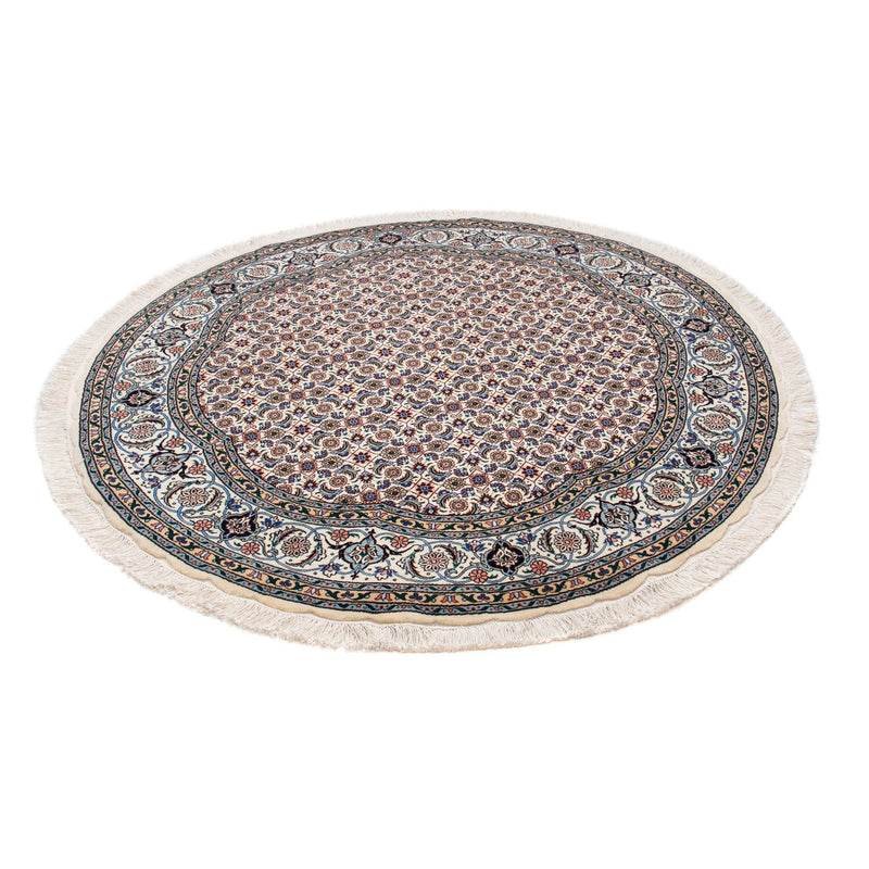 Tapis persan - Tabriz - Royal ronde  - 150 x 150 cm - beige
