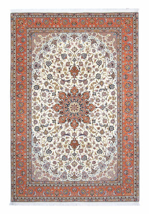 Tapis persan - Tabriz - Royal - 298 x 200 cm - beige